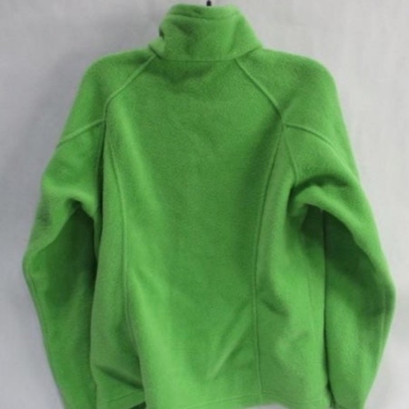 Columbia Mint Green Fleece Jacket L - Picture 3 of 9
